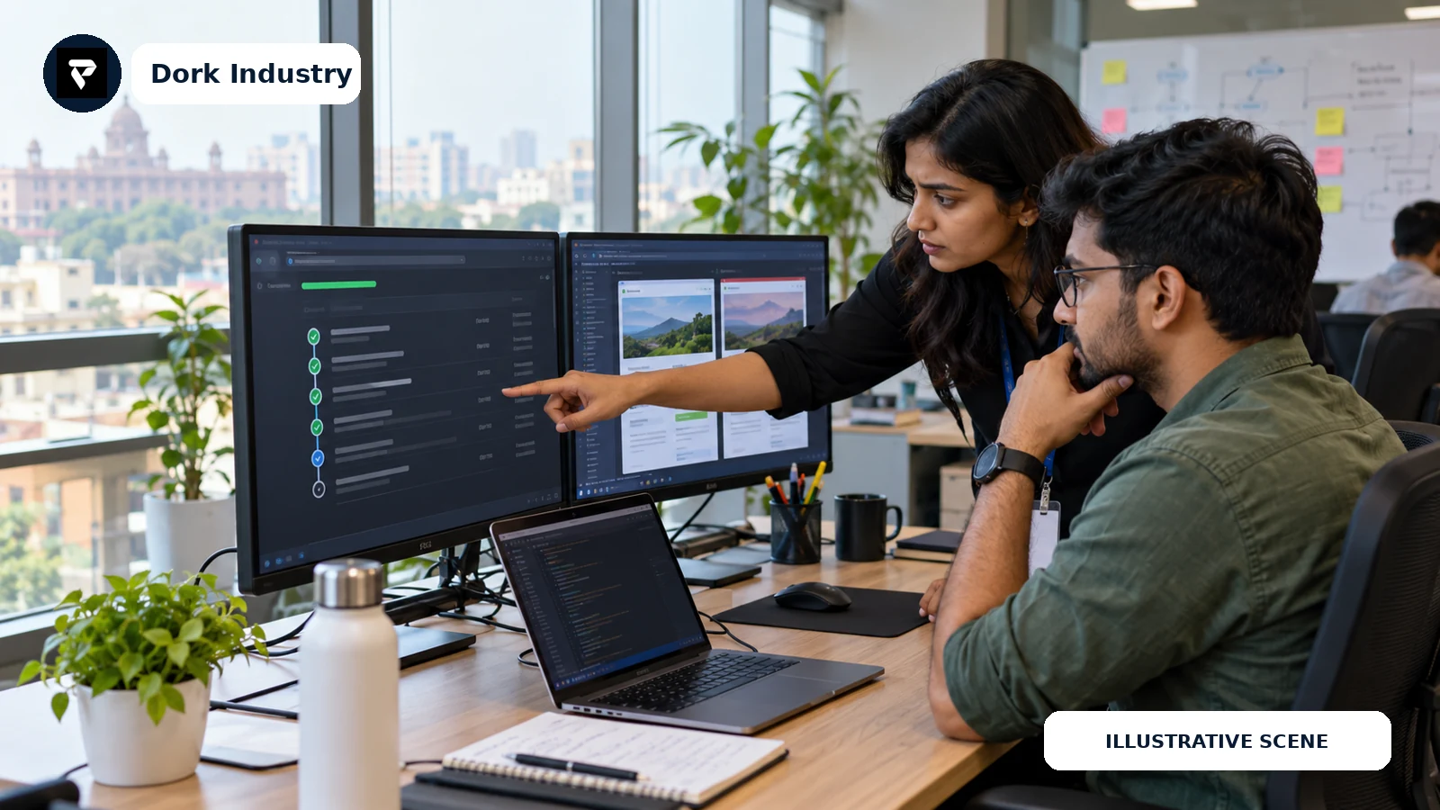 Development team diagnosing Azure App Service showing an old version after deployment