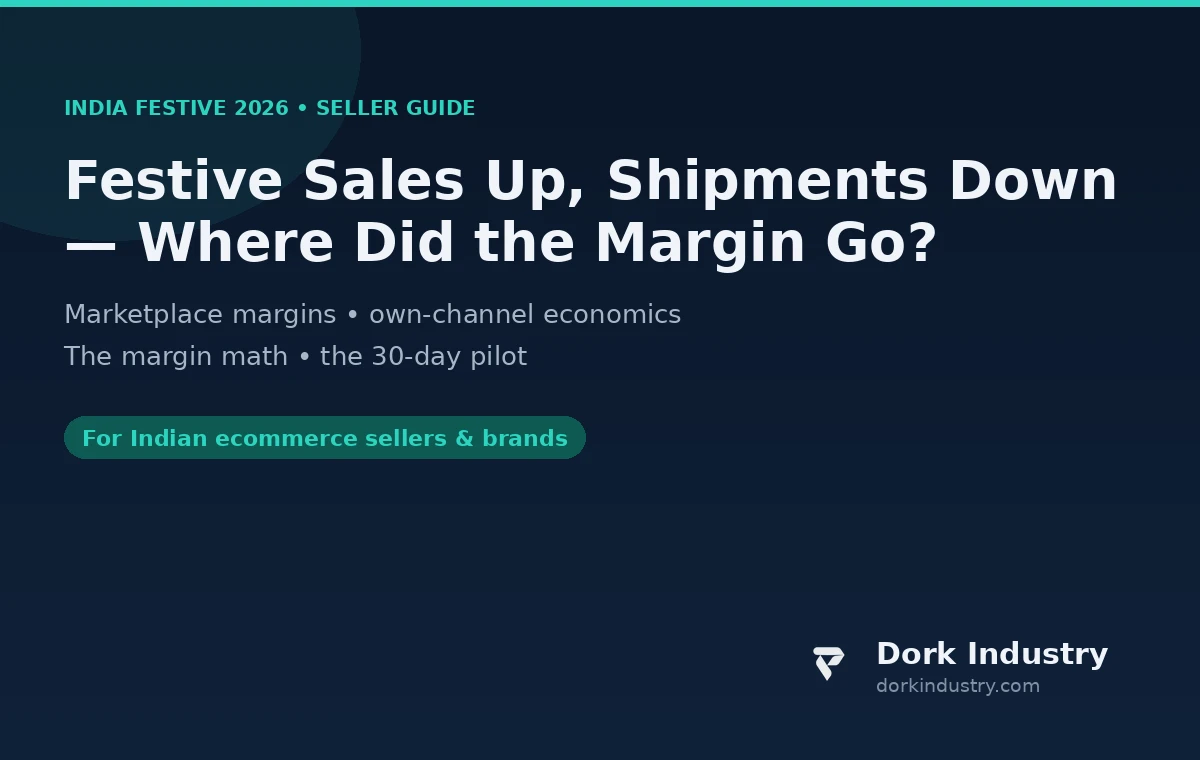 Ecommerce development festive seller margins cover