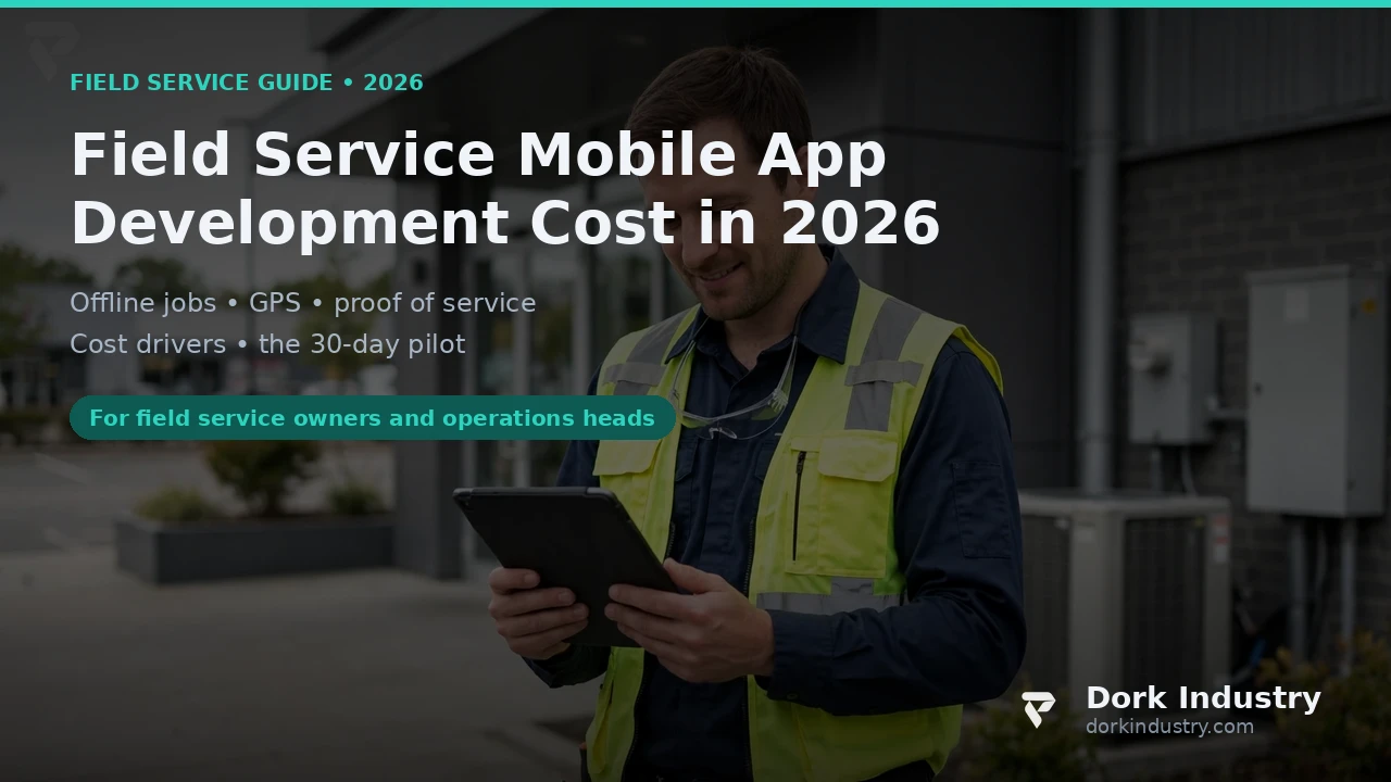 Can Field Service App Development Keep Offline Jobs, GPS Tracking and Proof of Service From Falling Apart? field service app development