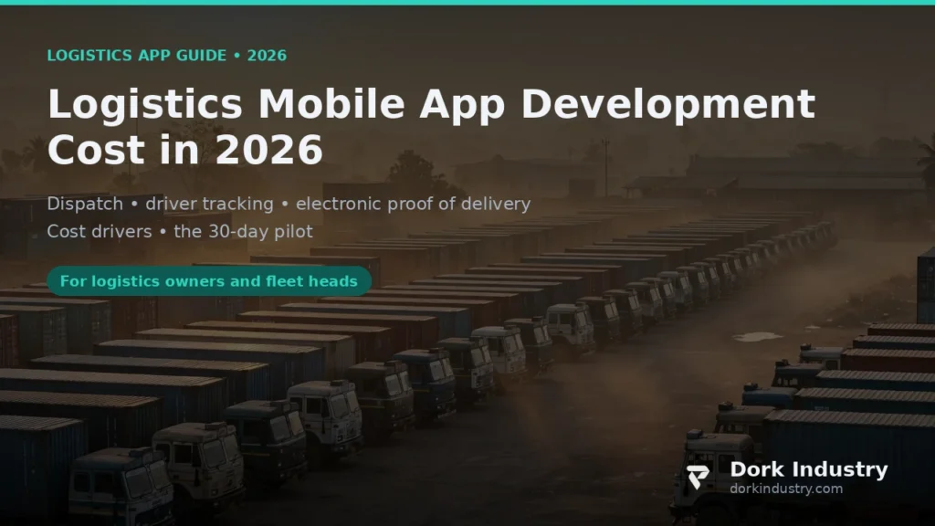 Can Logistics App Development Stop Dispatch Errors, Ghost Deliveries and Lost PODs From Bleeding Your Transport Business? logistics app development