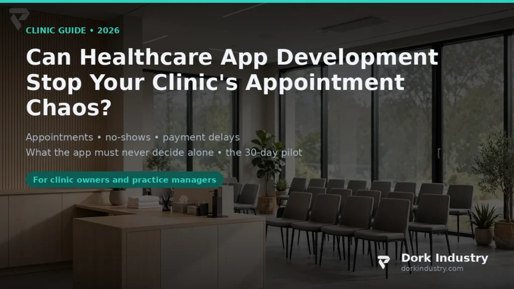 Can Healthcare App Development Stop Your Clinic's Appointment Chaos, No-Shows and Payment Delays? healthcare app development