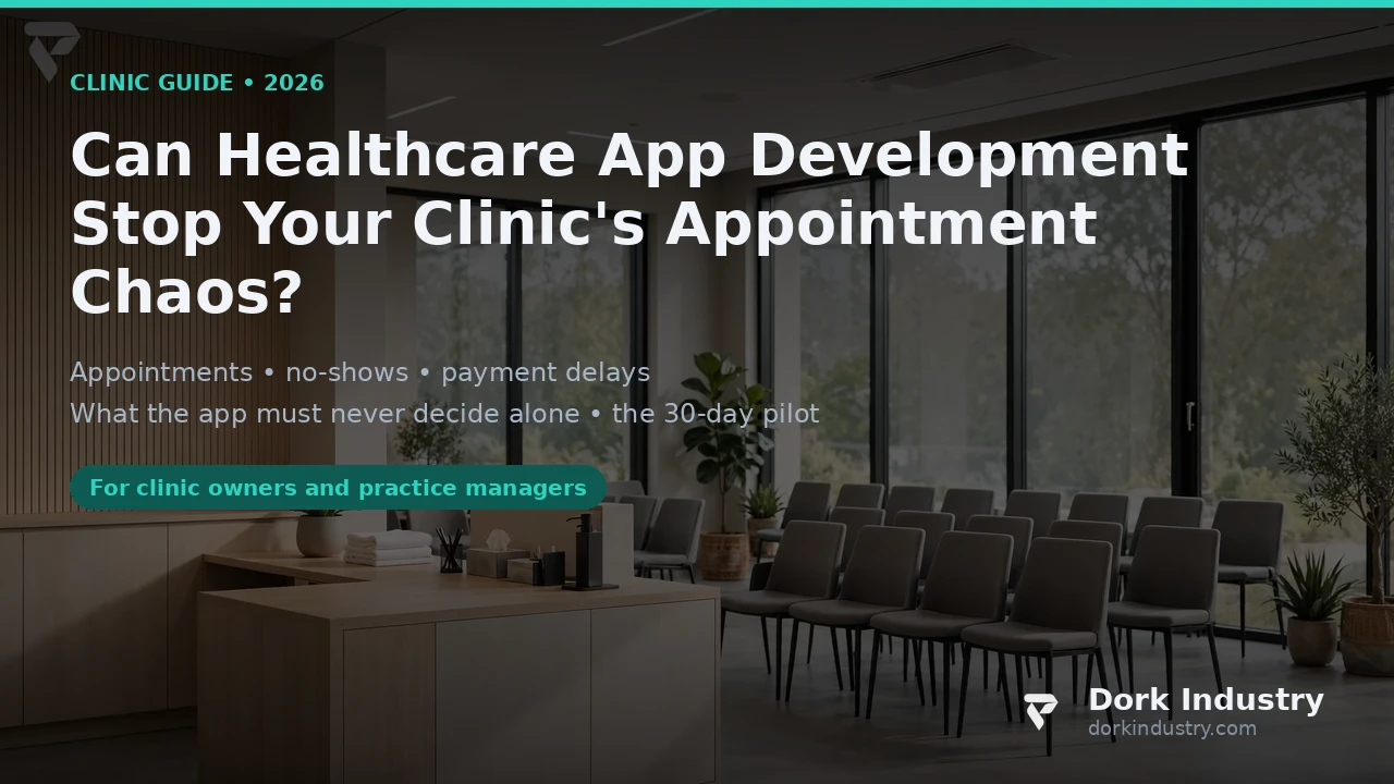 Can Healthcare App Development Stop Your Clinic's Appointment Chaos, No-Shows and Payment Delays? healthcare app development