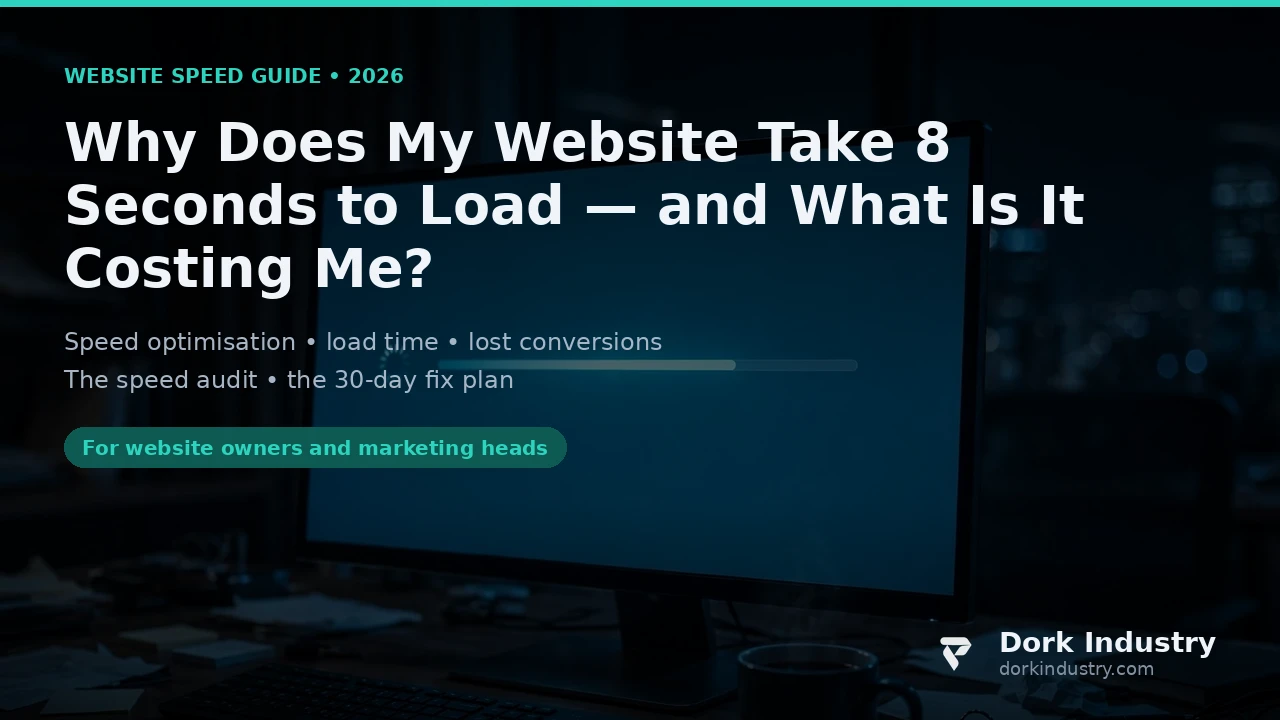 Why Does My Website Take 8 Seconds to Load — and What Should Website Development Do About It? website development