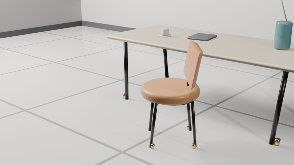 Interior scene generated with Dork Blender Assistant