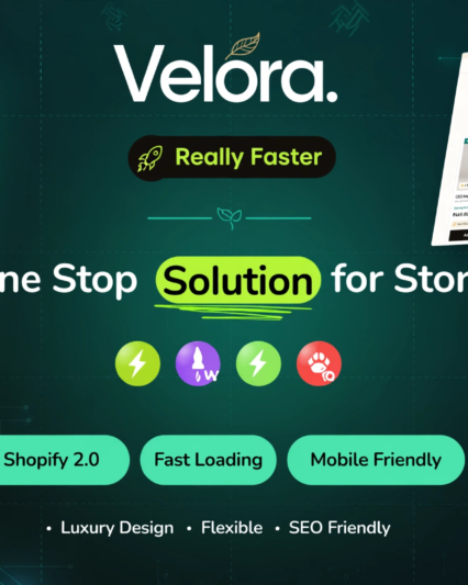 Velora | Ecommerce Shopify Theme Download version 1.0.0