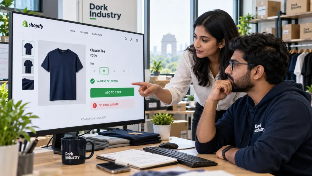 Shopify Add to Cart not working after variant selection